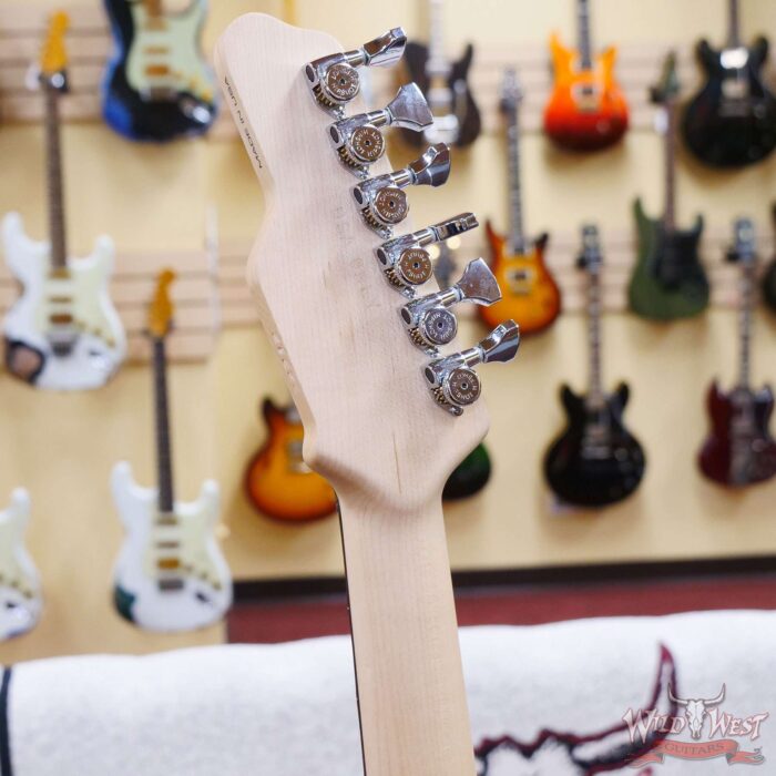 James Tyler USA Studio Elite HD HSS Slanted Rear Rout Brazilian Rosewood Fingerboard Midboost Preamp Burning Water 2K - Image 10