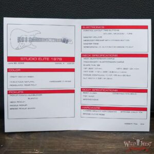 James Tyler USA Studio Elite “1978” Floyd Rose Maple Neck Maple Fingerboard Crazy Water 7.15 LBS - Image 13
