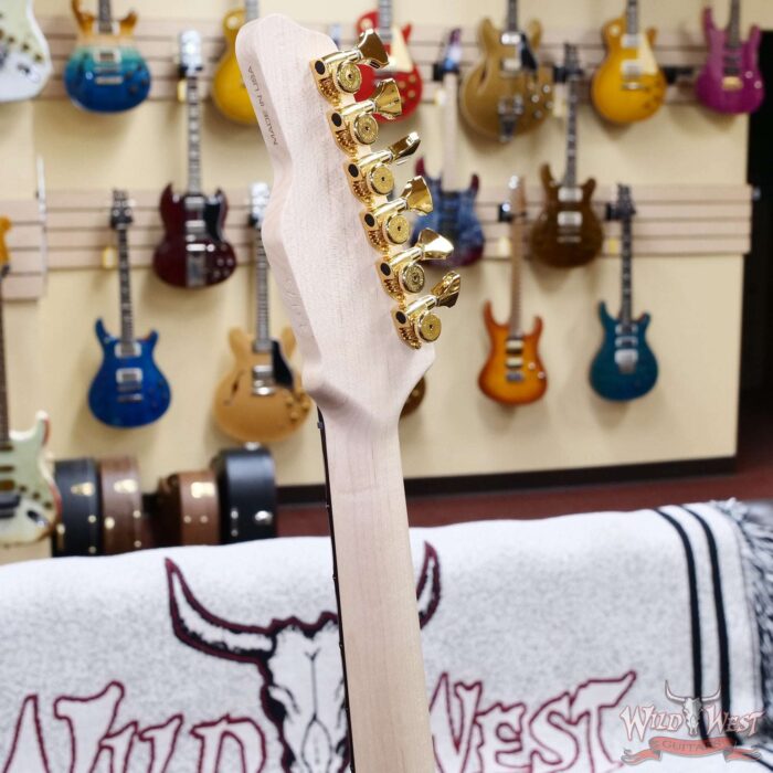 James Tyler USA Studio Elite Alder Body Indian Rosewood Fingerboard White Shmear with Gold Hardware 7.65 LBS - Image 10