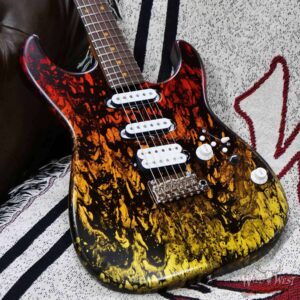 James Tyler USA Studio Elite HD Roasted Mapple Neck with Indian Rosewood Fingerboard Tequilla Sunset Shmear # 1 7.30 lbs - Image 8