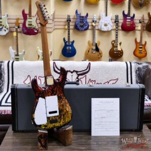 James Tyler USA Studio Elite HD Roasted Mapple Neck with Indian Rosewood Fingerboard Tequilla Sunset Shmear # 1 7.30 lbs - Image 9