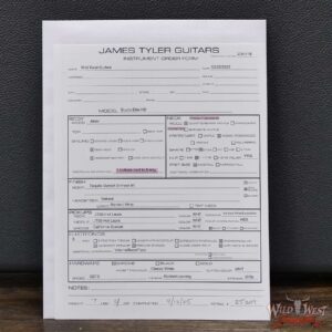 James Tyler USA Studio Elite HD Roasted Mapple Neck with Indian Rosewood Fingerboard Tequilla Sunset Shmear # 1 7.30 lbs - Image 12