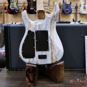 James Tyler USA Studio Elite HSS Floyd Rose Rear Rout Brazilian Rosewood Fingerboard White Shmear 7.80 LBS - Image 12