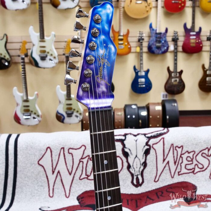James Tyler USA LA Studio Classic HSS Mamywo Body with Birdeye Maple Neck Blueberry Shmear 7.70 lbs - Image 7