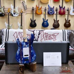 James Tyler USA LA Studio Classic HSS Mamywo Body with Birdeye Maple Neck Blueberry Shmear 7.70 lbs - Image 9