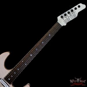 James Tyler USA Studio Elite HD HSS Solid White Mamywo Body with Trans White Quilt Maple Top 6.55 LBS - Image 4