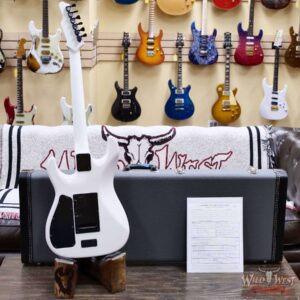 James Tyler USA Studio Elite HD HSS Solid White Mamywo Body with Trans White Quilt Maple Top 6.55 LBS - Image 9