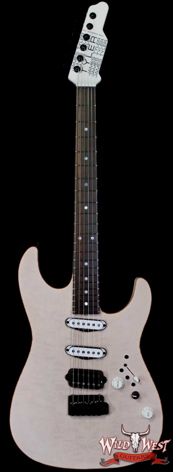 James Tyler USA Studio Elite HD HSS Solid White Mamywo Body with