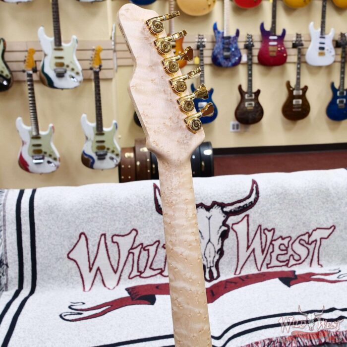 James Tyler USA Studio Elite HD Dual Humbucker Quilt Maple Top with Alder Body 5A Birdseye Maple Neck Tequila Sunset Fade 6.25 lbs - Image 10
