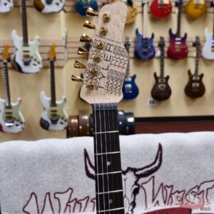 James Tyler USA Studio Elite HD-X HSS 5A Birdseye Maple Neck with Indian Rosewood Fingerboard White Shmear 7.95 lbs - Image 7
