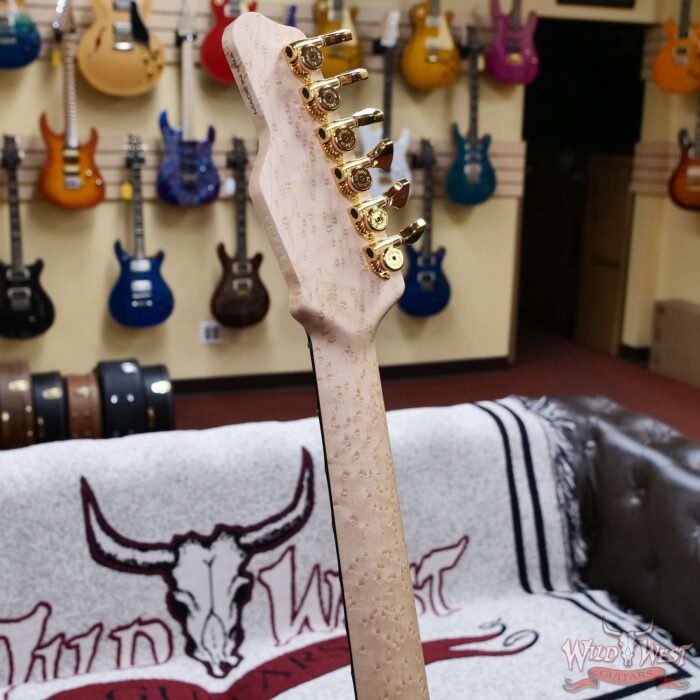 James Tyler USA Studio Elite HD-X HSS 5A Birdseye Maple Neck with Indian Rosewood Fingerboard White Shmear 7.95 lbs - Image 11