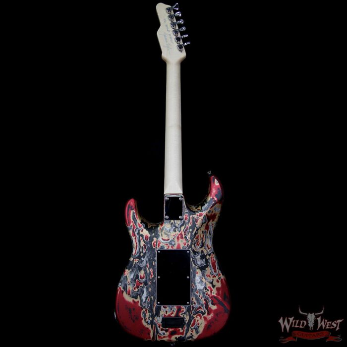 James Tyler Studio Elite Burning Water 2K with Floyd Rose Bridge and Pau Ferro Fretboard - Image 6
