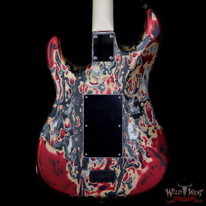 James Tyler Studio Elite Burning Water 2K with Floyd Rose Bridge and Pau Ferro Fretboard - Image 7