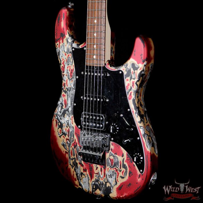 James Tyler Studio Elite Burning Water 2K with Floyd Rose Bridge and Pau Ferro Fretboard - Image 2