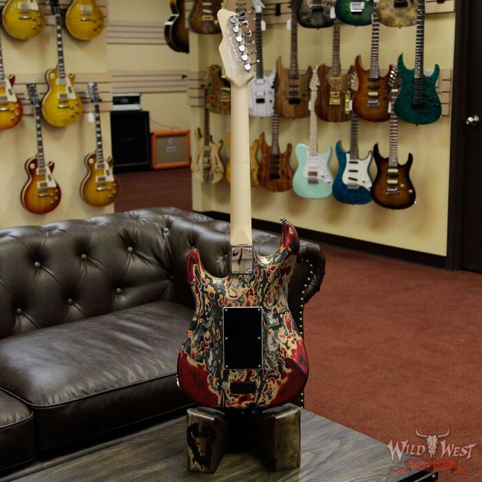 James Tyler Studio Elite Burning Water 2K with Floyd Rose Bridge and Pau Ferro Fretboard - Image 17