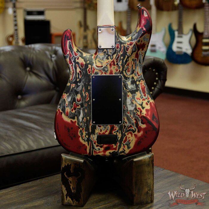 James Tyler Studio Elite Burning Water 2K with Floyd Rose Bridge and Pau Ferro Fretboard - Image 18