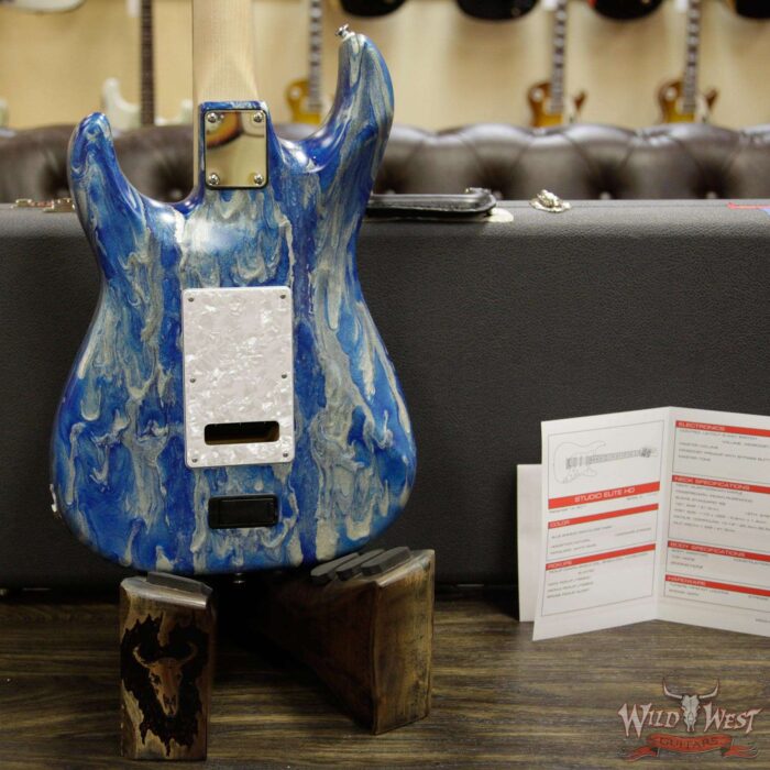 2017 James Tyler Studio Elite with Rosewood Fretboard Blue Shmear - Image 15