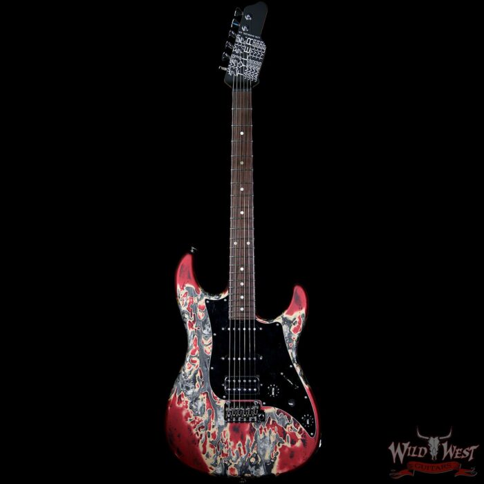 2017 James Tyler Studio Elite Burning Water 2K with Rosewood Fretboard - Image 5