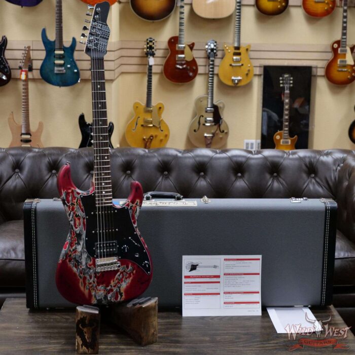James Tyler USA Studio Elite Burning Water 2K Rosewood Fingerboard w/ Midboost Preamp - Image 6