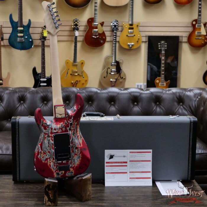 James Tyler USA Studio Elite Burning Water 2K Rosewood Fingerboard w/ Midboost Preamp - Image 9
