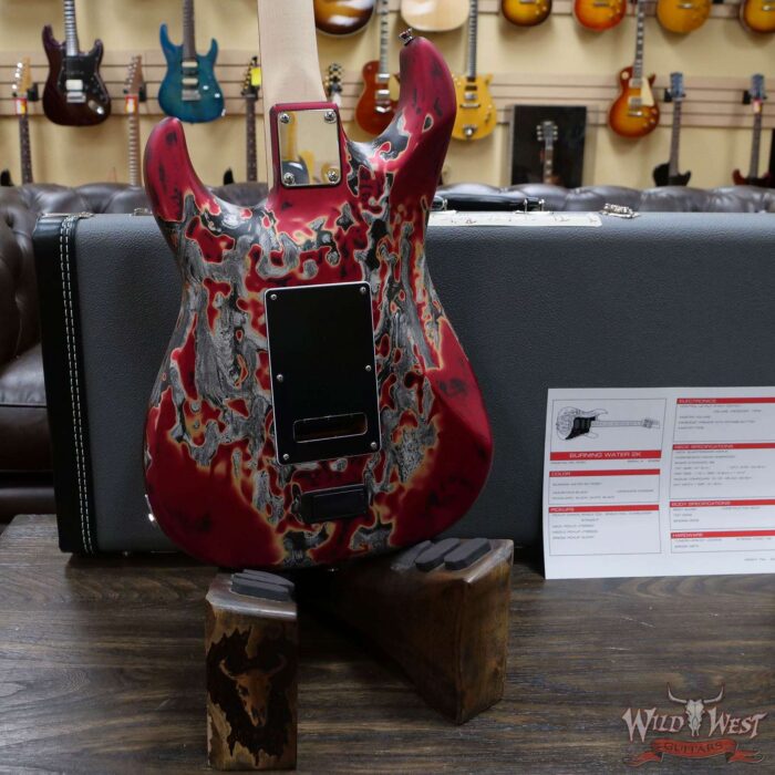 James Tyler USA Studio Elite Burning Water 2K Rosewood Fingerboard w/ Midboost Preamp - Image 11