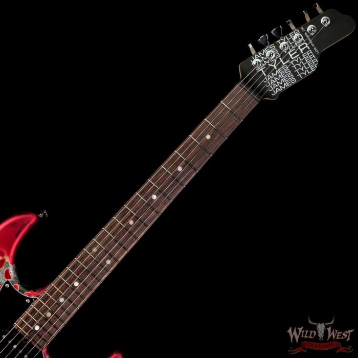 James Tyler USA Studio Elite Burning Water 2K Rosewood Fingerboard w/ Midboost Preamp - Image 4