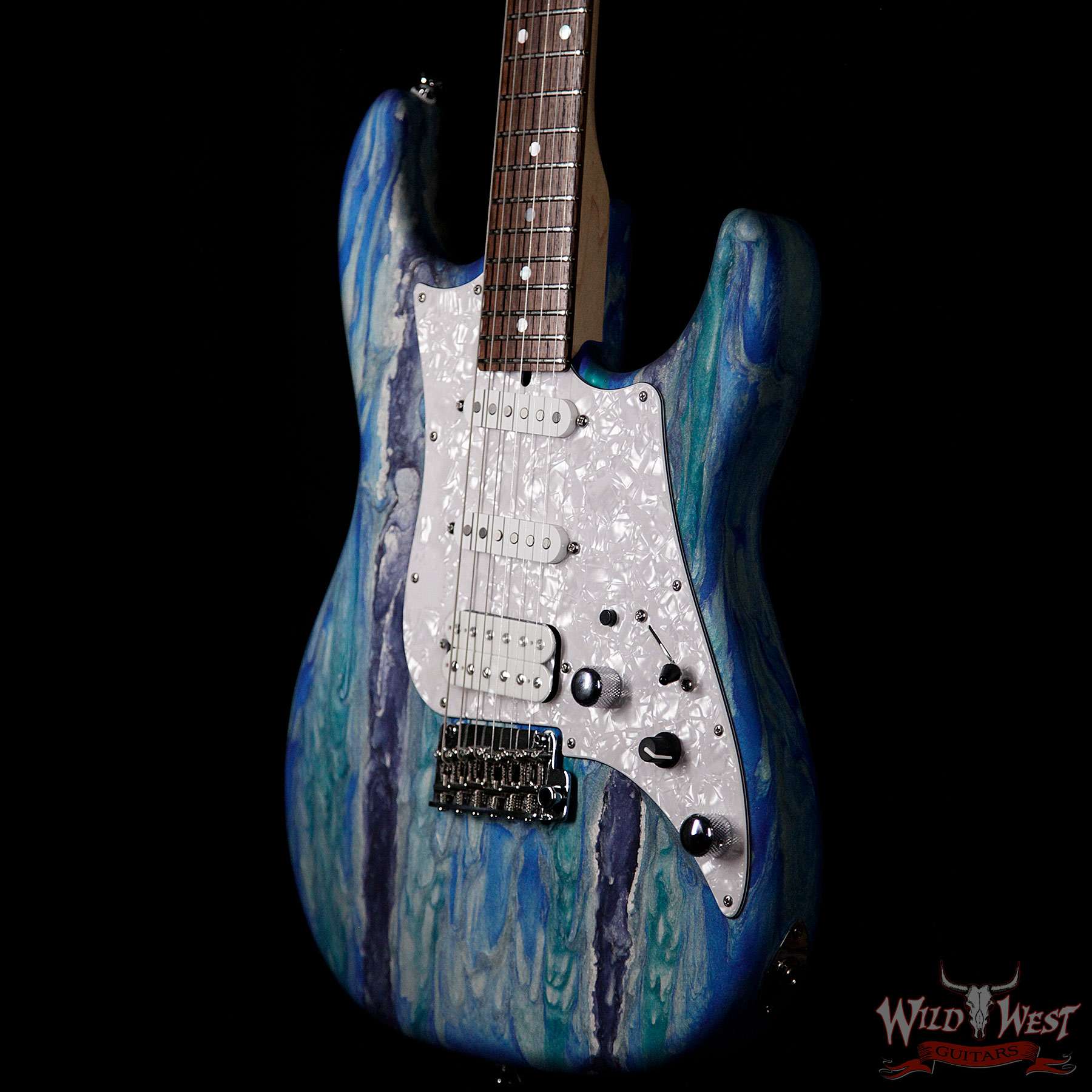 jamestyler-studioelitehd-19192-br__wwg.jpg James Tyler USA Studio Elite HD HSS Rosewood Fretboard Arctic Mint Shmear - Image 2