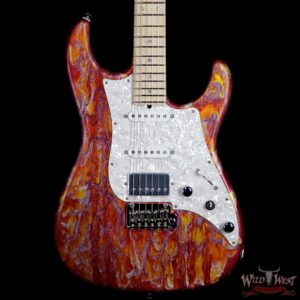 James Tyler USA Studio Elite HD HSS Maple Neck Fire Shmear Signed by James Tyler - Image 3