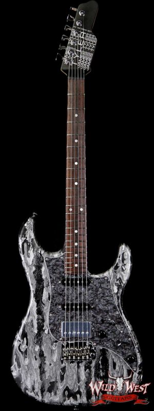 James Tyler USA Studio Elite HD HSS Rosewood Fingerboard Black Shmear with Midboost Preamp