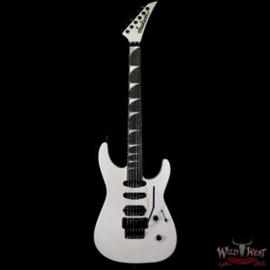 Jackson American Series Soloist™ SL3 Floyd Rose HSS Ebony Fingerboard Platinum Pearl - Image 3