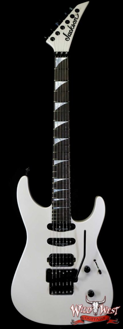 Jackson American Series Soloist™ SL3 Floyd Rose HSS Ebony Fingerboard Platinum Pearl