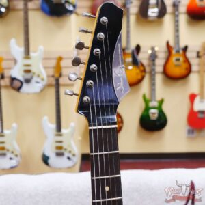 John Cruz Custom Guitars Crossville ST Rosewood Fingerboard Matching Color Headstock Whole Lotta Playing Black - Image 7