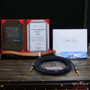 John Cruz Custom Guitars Premier Fifty Crossville TL Matador Red with India Ivory Strip “Banshee” - Image 14