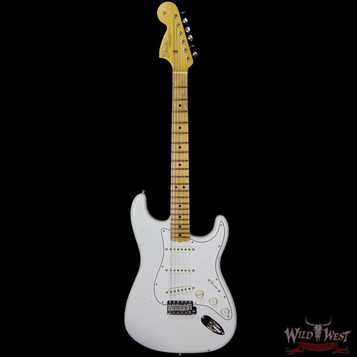 Fender Custom Shop Jimi Hendrix Voodoo Child Signature Stratocaster Journeyman Relic Olympic White VC0480 - Image 5