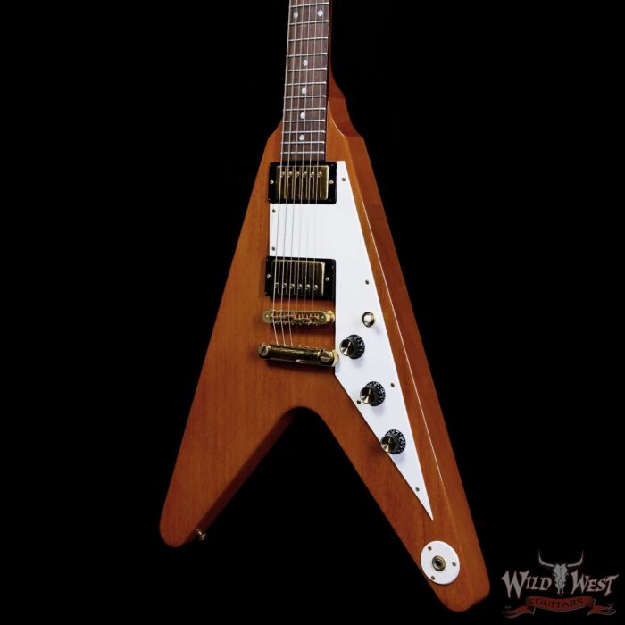Jim Root Collection 2004 Gibson Flying V Mahogany Natural 7.70 LBS - Image 2