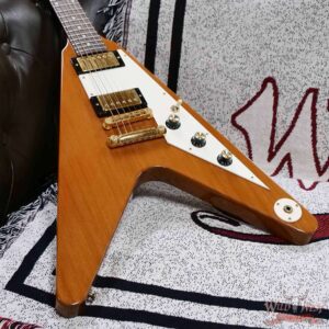 Jim Root Collection 2004 Gibson Flying V Mahogany Natural 7.70 LBS - Image 8