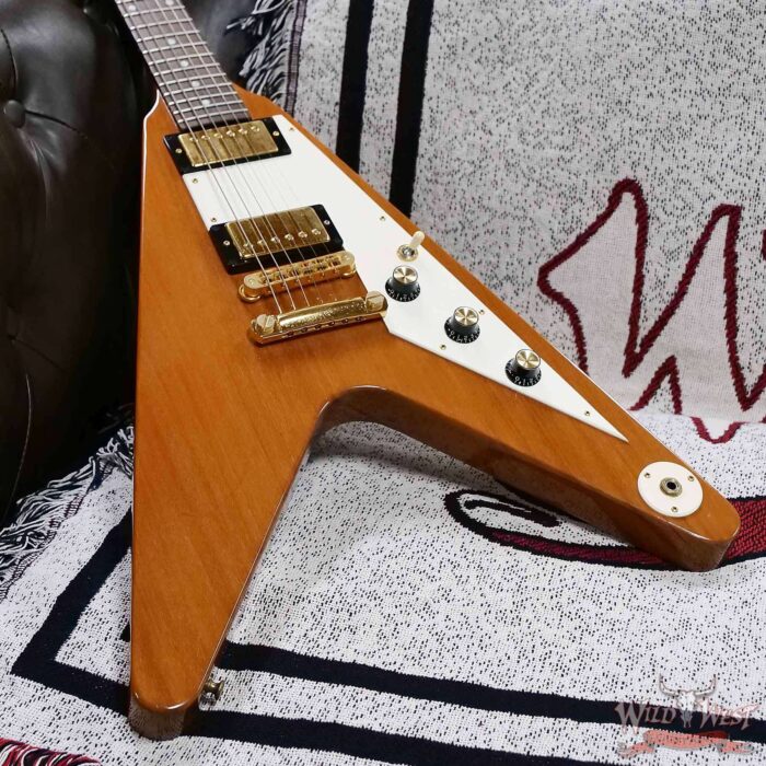 Jim Root Collection 2004 Gibson Flying V Mahogany Natural 7.70 LBS - Image 8