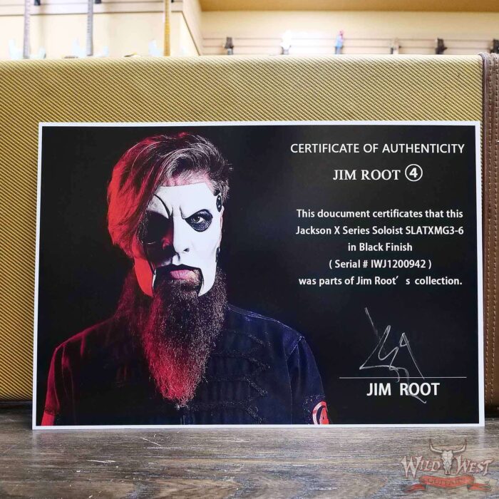 Jim Root Collection Jackson X Series Soloist SLATXMG3-6 Black 7.40 LBS - Image 11