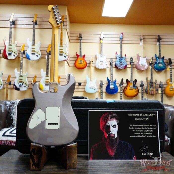 Jim Root Collection Fender Aerodyne Special Stratocaster HSS Dolphin Gray Metallic 7.75 LBS - Image 10