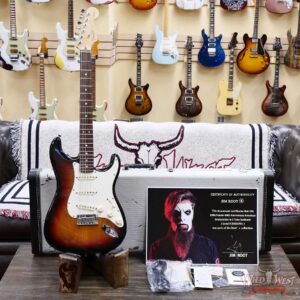 Jim Root Collection 2006 Fender 60th Anniversary American Stratocaster 3-Color Sunburst 7.45 LBS - Image 6