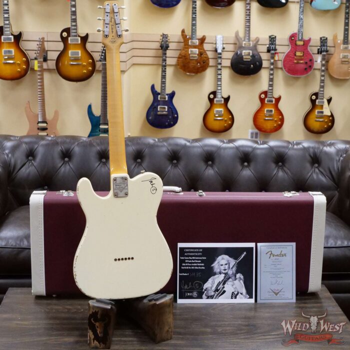 2010 Fender Custom Shop Limited Snakehead Telecaster Owned and Signed by John 5 5.90 LBS - Image 9