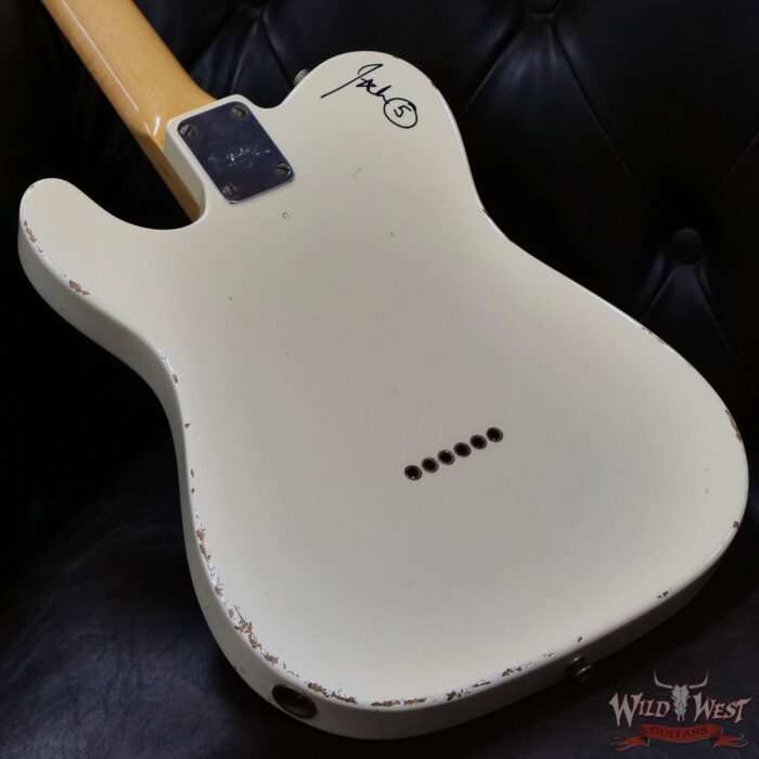 2010 Fender Custom Shop Limited Snakehead Telecaster Owned and Signed by John 5 5.90 LBS - Image 11