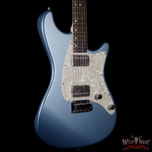 John Page Classic Ashburn HH Rosewood Fretboard Pelham Blue with G&G Hardshell Case w/JPC Logo - Image 4