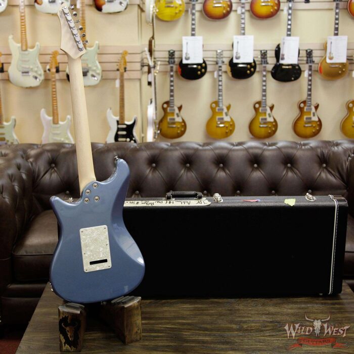 John Page Classic Ashburn HH Rosewood Fretboard Pelham Blue with G&G Hardshell Case w/JPC Logo - Image 14