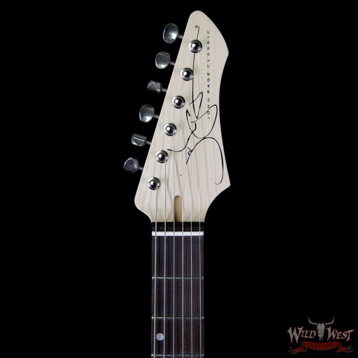 John Page Classic Ashburn HH Rosewood Fretboard Pelham Blue with G&G Hardshell Case w/JPC Logo - Image 8