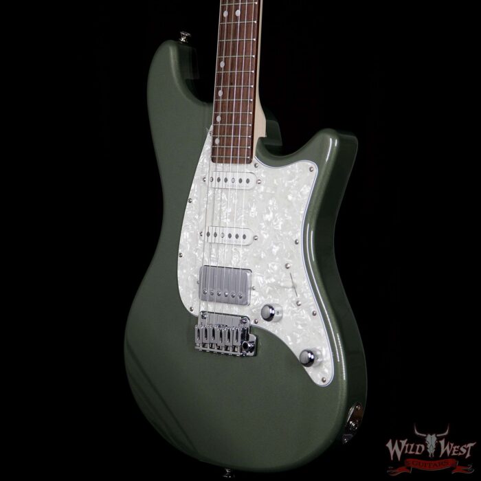 John Page Classic ​Ashburn HSS Rosewood Board Cadillac Green with G&G John Page Classic Logo Case - Image 2