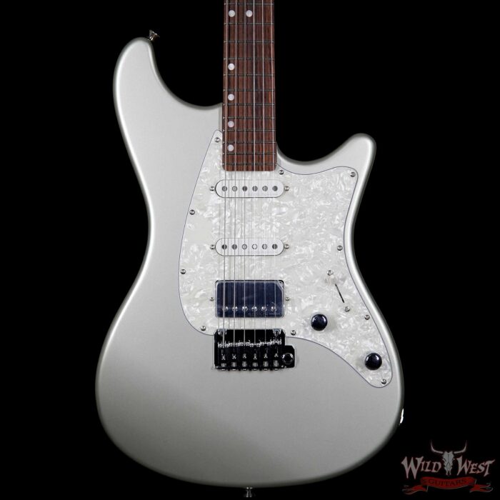 John Page Classic Ashburn HSS Rosewood Fretboard Inca Silver with G&G John Page Logo Hardshell Case - Image 3