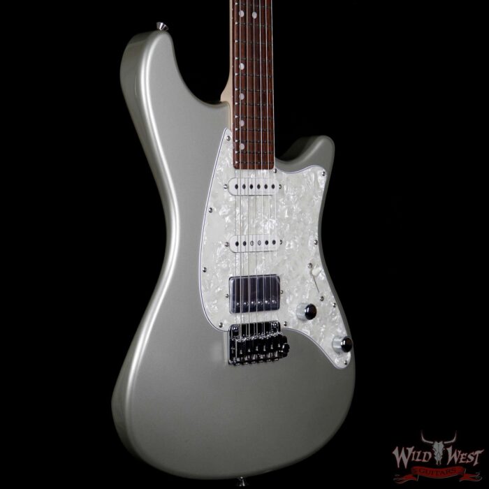 John Page Classic Ashburn HSS Rosewood Fretboard Inca Silver with G&G John Page Logo Hardshell Case - Image 4