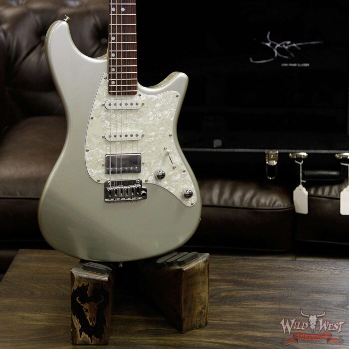 John Page Classic Ashburn HSS Rosewood Fretboard Inca Silver with G&G John Page Logo Hardshell Case - Image 13