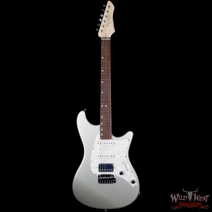 John Page Classic Ashburn HSS Rosewood Fretboard Inca Silver with G&G John Page Logo Hardshell Case - Image 5